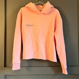 PANGAIA • Midweight hoodie • Sakura pink • Small